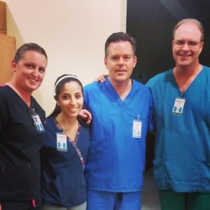 doctors with staff